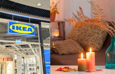 Ikea świeca