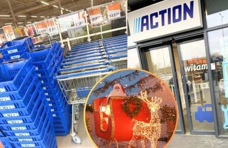 Action renifer święta