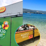 Biedronka na plażę