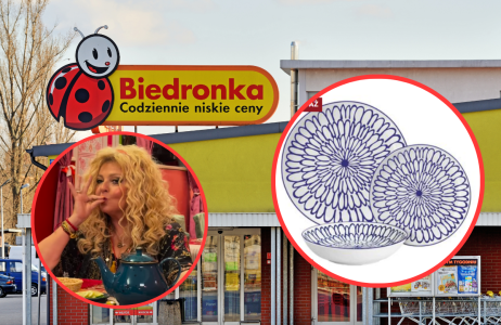 MG Home porcelana Magdy Gessler w Biedronce