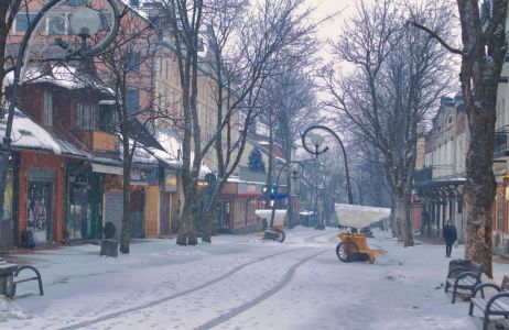 Zakopane świeci pustkami