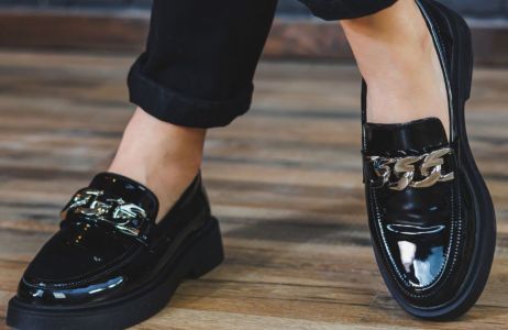 mokasyny typu „penny shoes"