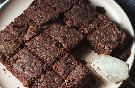 Bananowe brownie