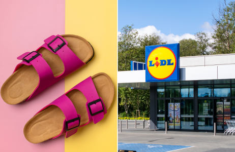klapki jak Birkenstocki z Lidla