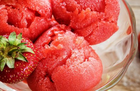 sorbet truskawkowy