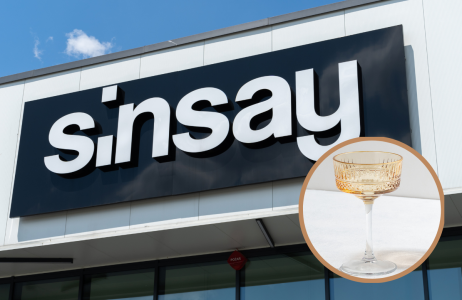 sinsay kieliszek
