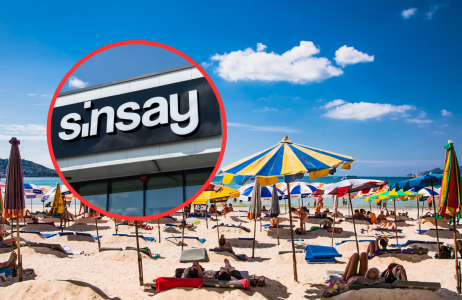 leżak na plażę