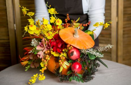 dyniowy bukiet