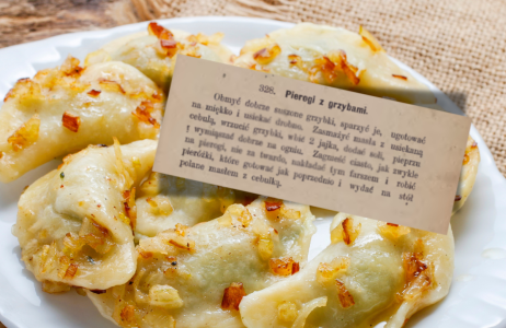 pierogi z grzybami