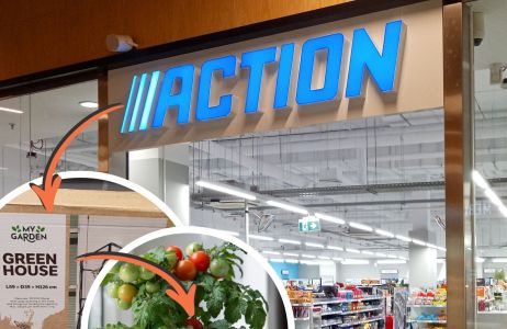 Szklarnia na balkon z Action