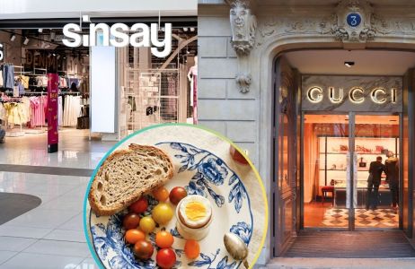 Sinsay Gucci ceramika zasłony