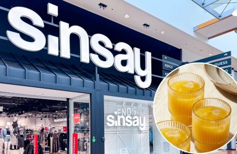 Ryflowane szklanki z Sinsay