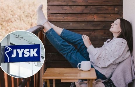 Krzesło na balkon z Jysk