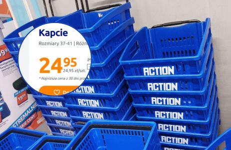 Kapcie z Action