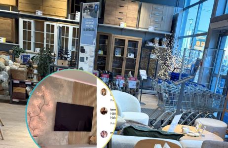 Jysk gałązka świecąca dekoracja