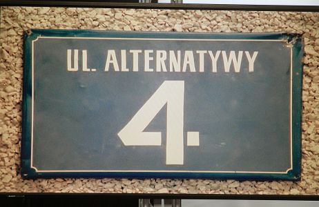 tabliczka Alternatywy 4