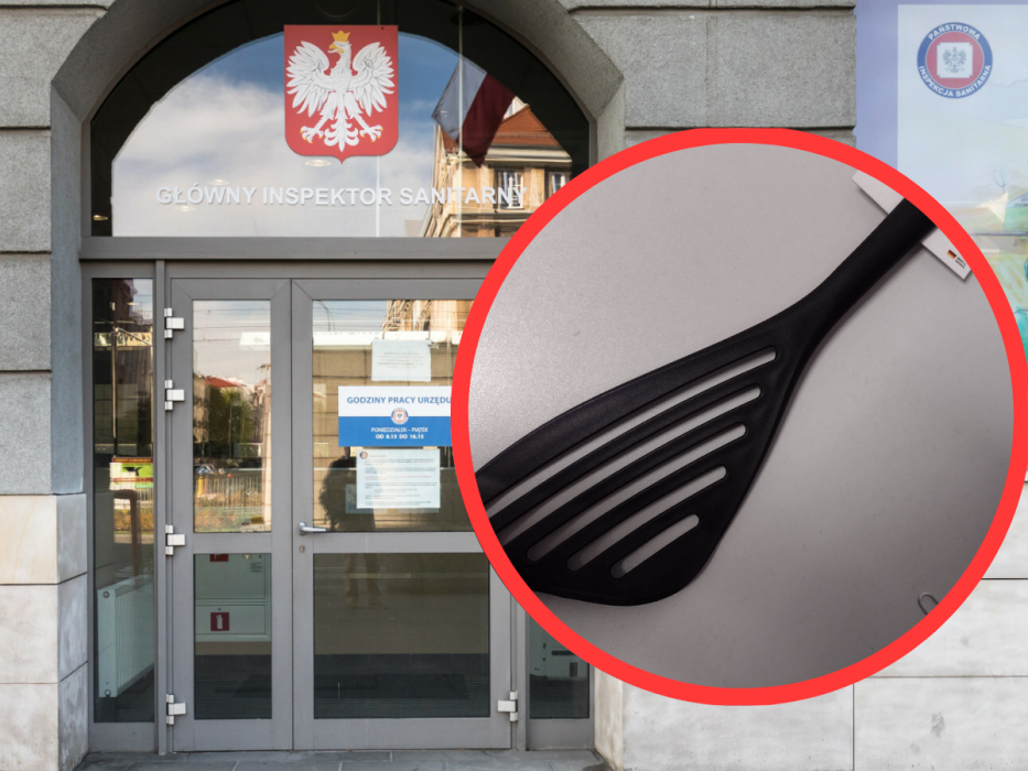 ostrzeżenie GIS, łopatka z TEDi