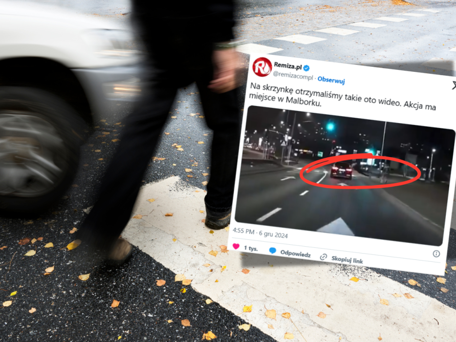 próba wyłudzenia odszkodowania przez pieszego