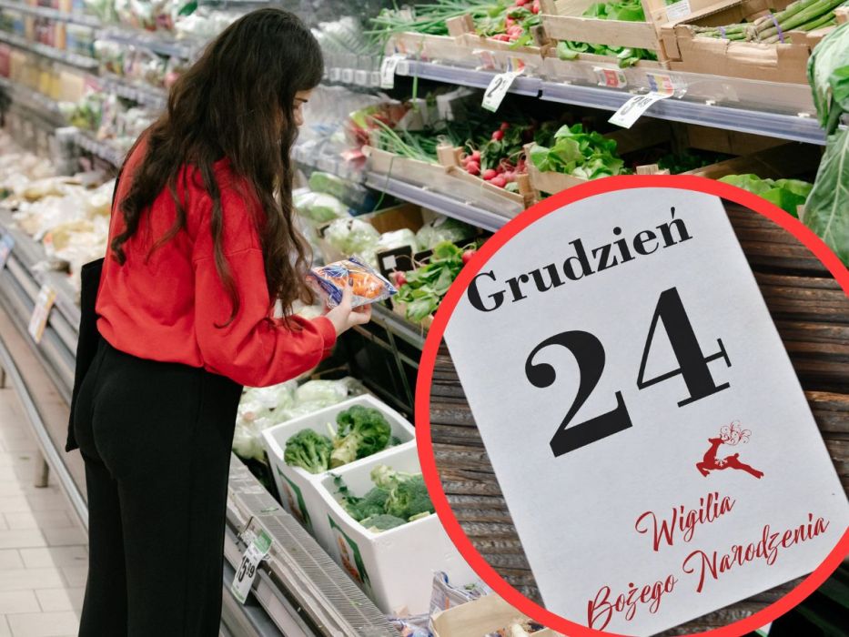 Zakupy w Wigilię