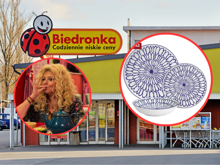 MG Home porcelana Magdy Gessler w Biedronce