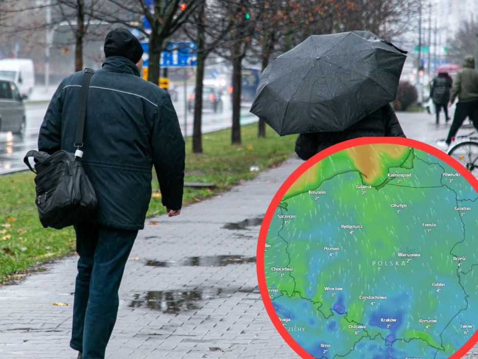 duża zmiana w pogodzie