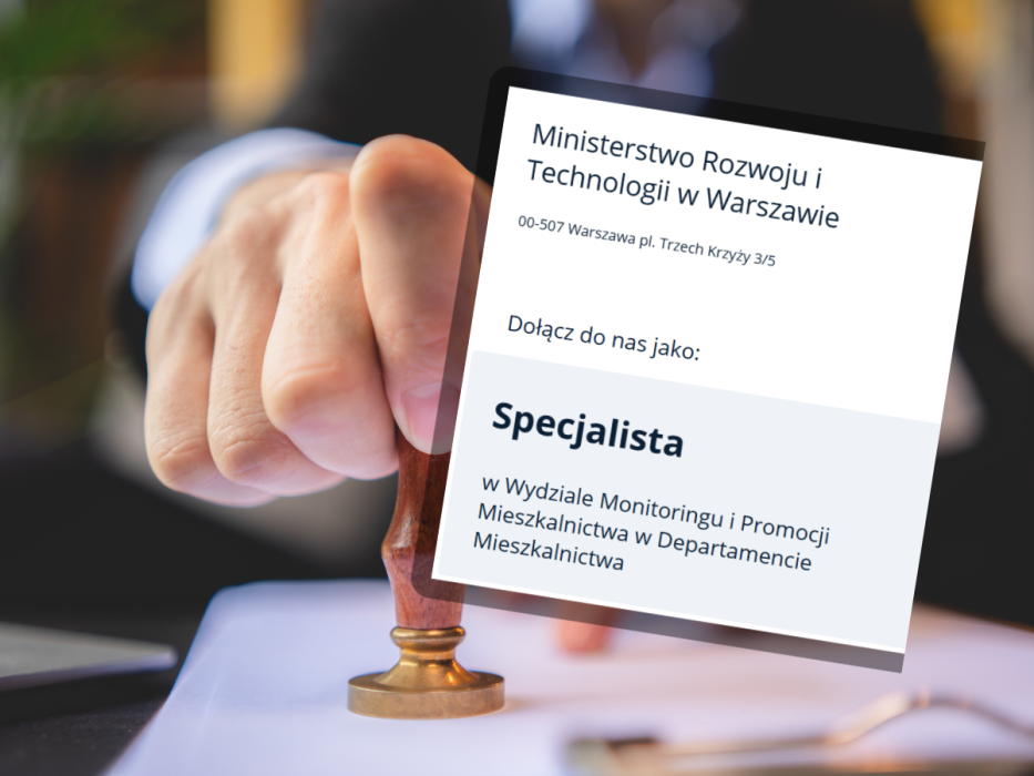 praca w ministerstwie
