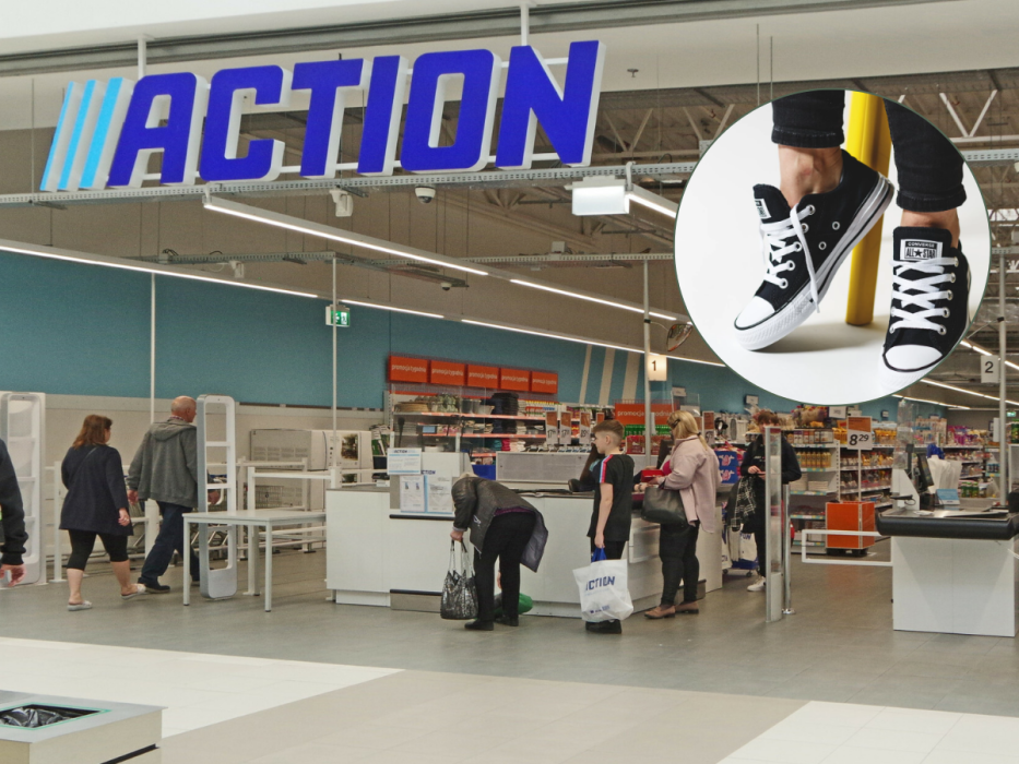 Trampki z Action