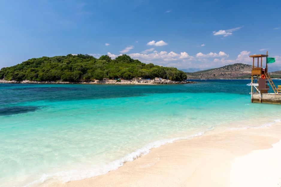 plaża w Ksamil