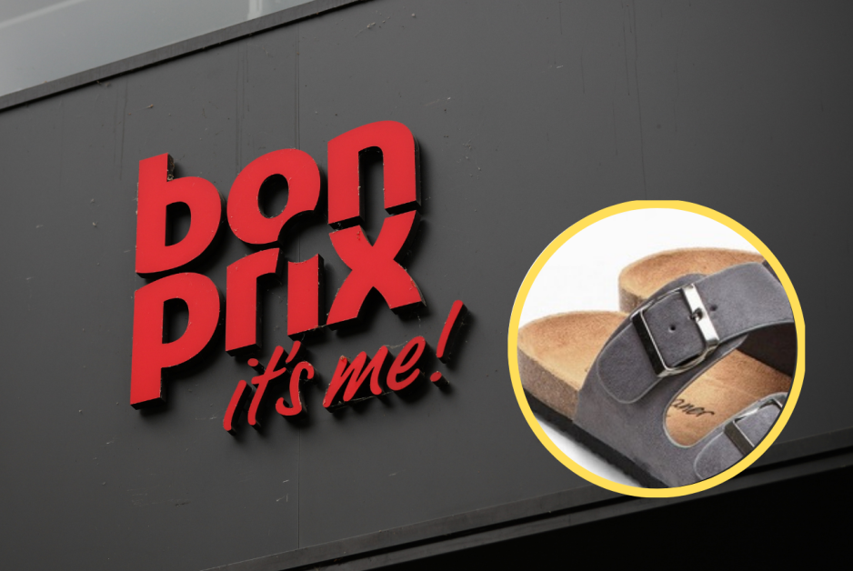 Klapki Bonprix jak Birkenstocki