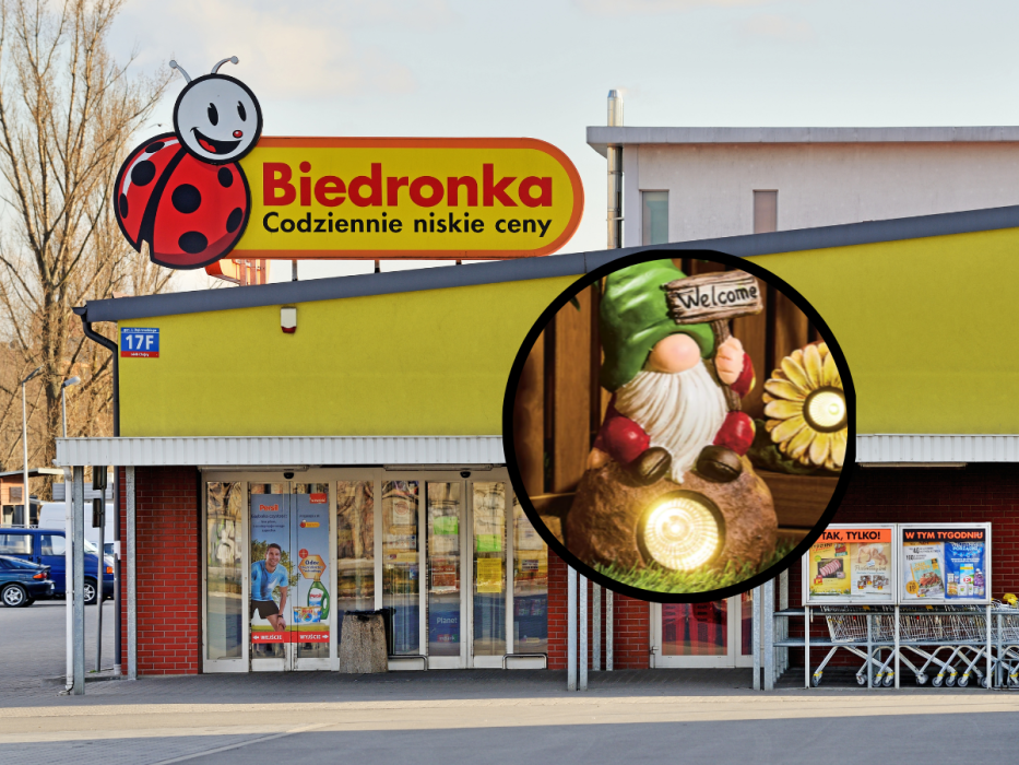 Solarne krasnoludki Biedronka