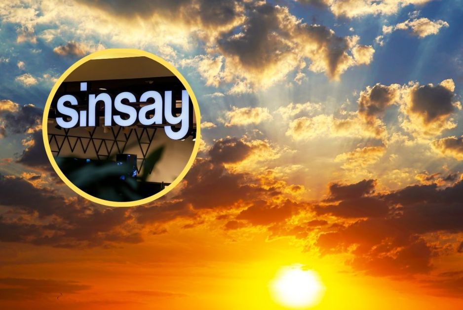 Lampka jak zachód słońca