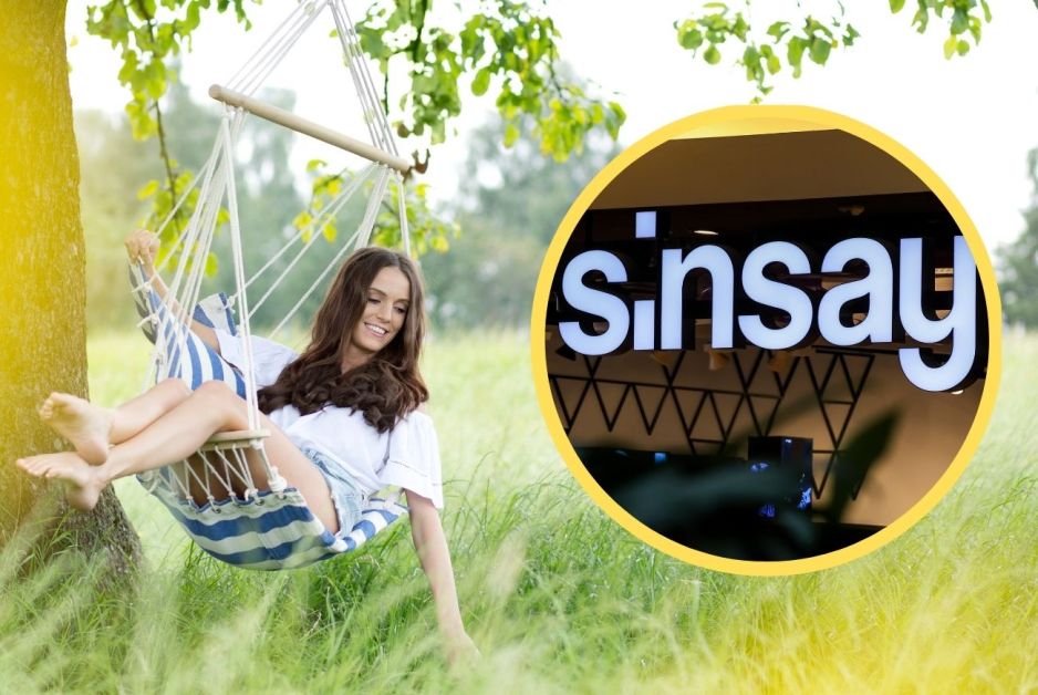 Wiszący fotel z Sinsay