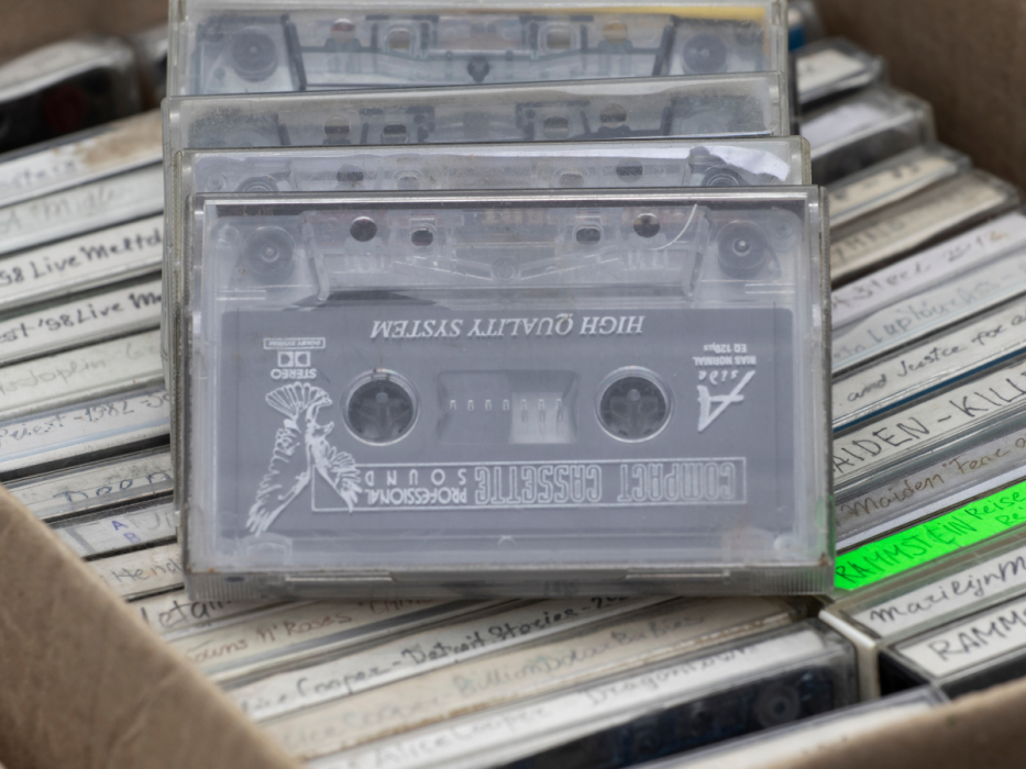 kasety magnetofonowe z PRL