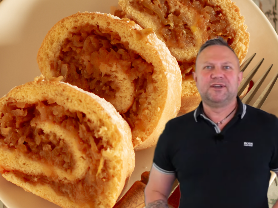 szarlotka Tomasz Strzelczyk, rolada jabłkowa