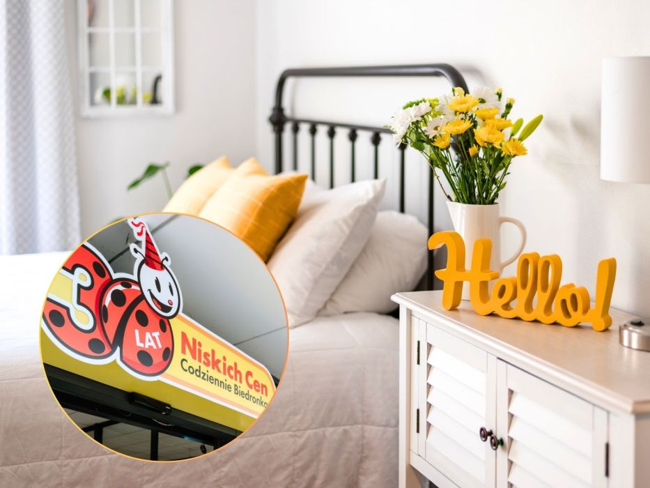 Biedronka sypialnia pościel