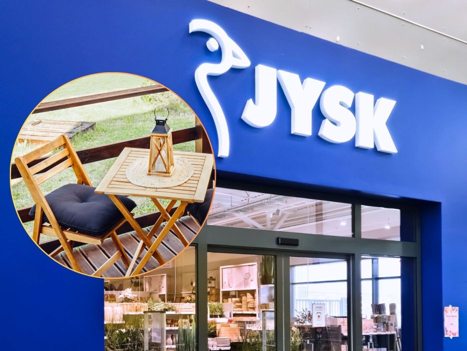 Jysk stolik na balkon