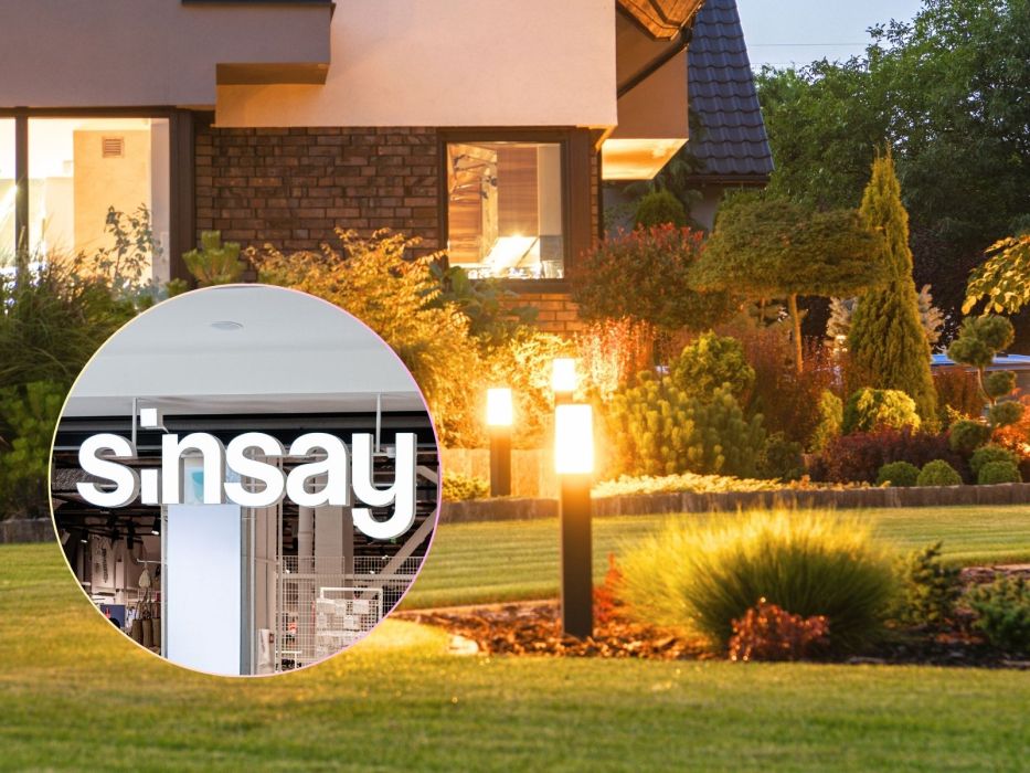 ogród lampy solarne Sinsay