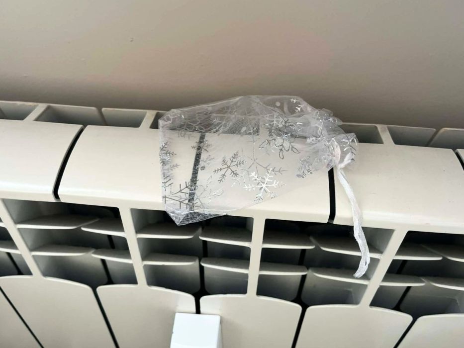 woreczek zapachowy na kaloryferze domowy trik