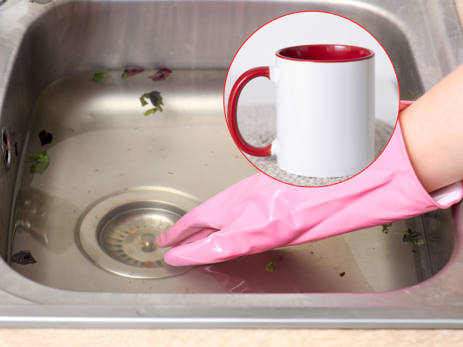 zatkany odpływ domowy trik