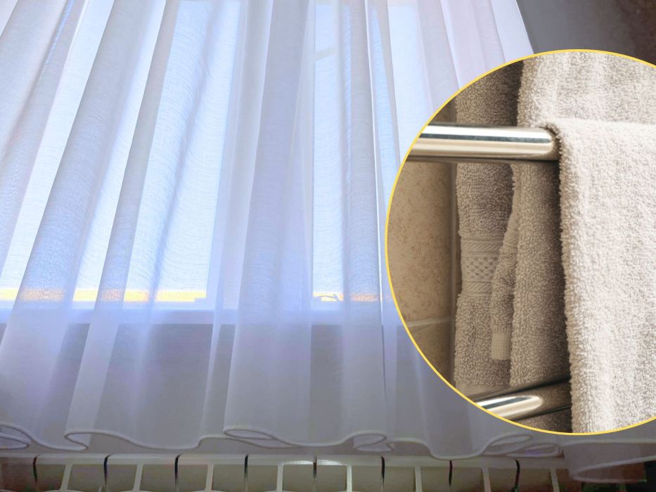 domowy sposób na świeże i pachnące firanki