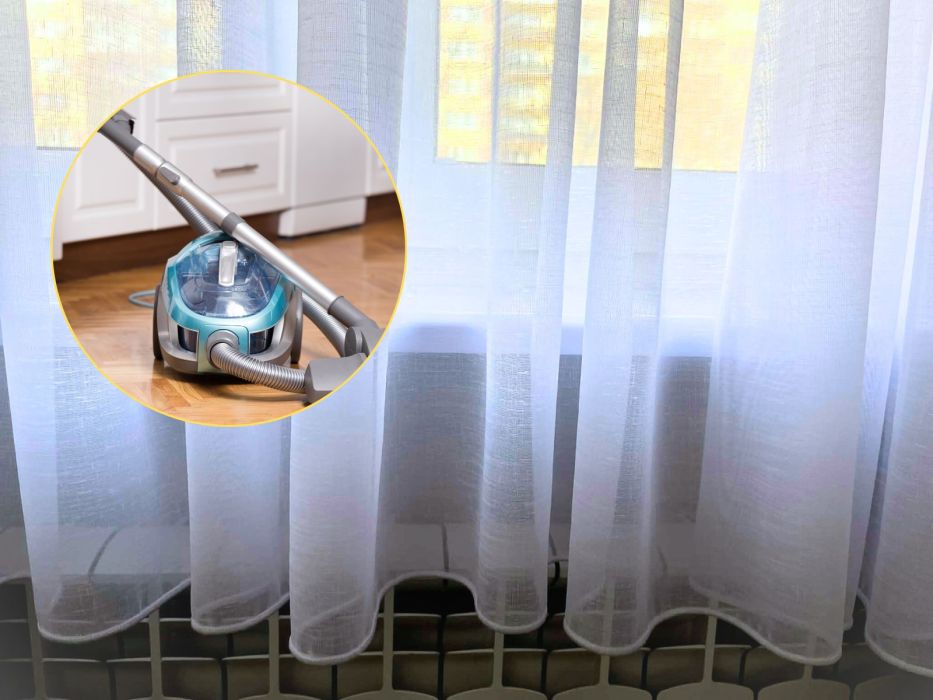 domowy trik na białe i pachnące firanki