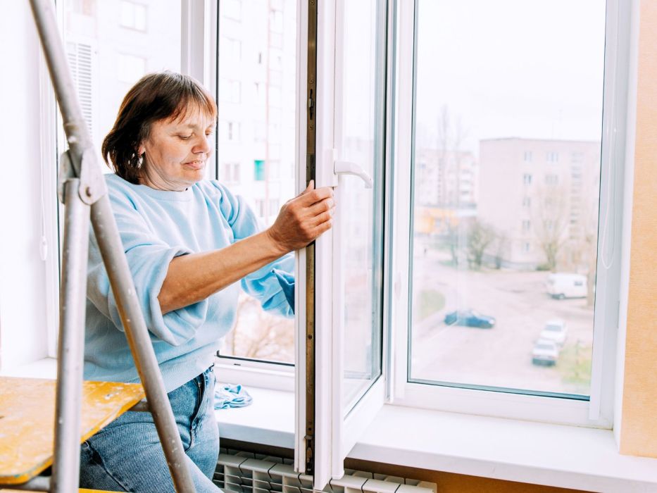 ramy okienne czyszczenie