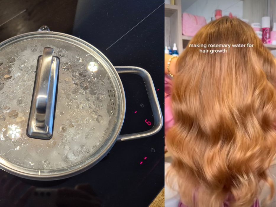 Woda rozmarynowa na włosy