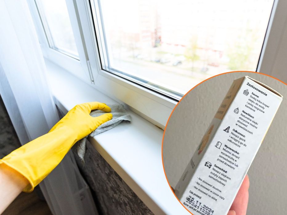 zapach domowy trik parapet