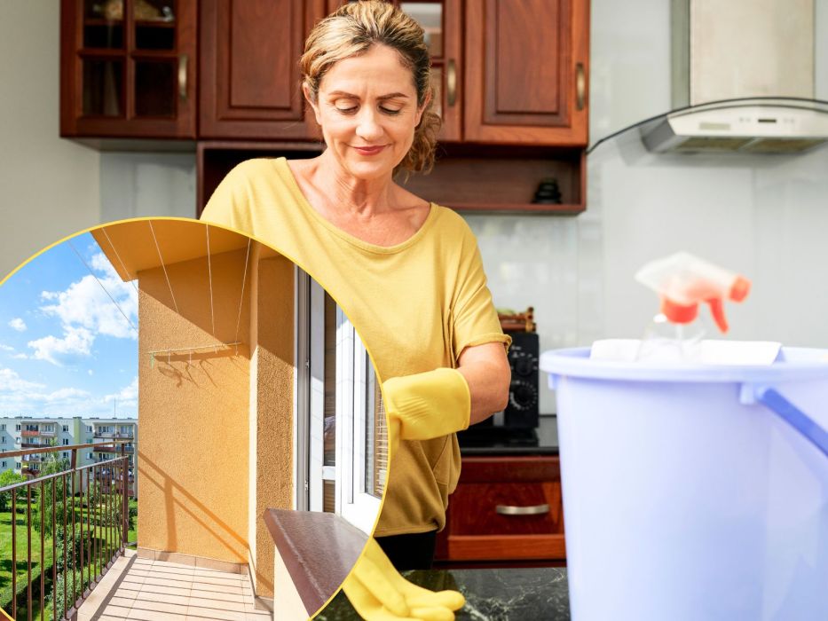 mycie elewacji w bloku domowy trik