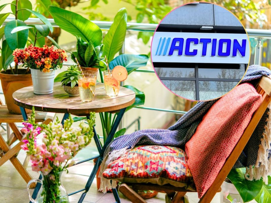 Action balkon stolik