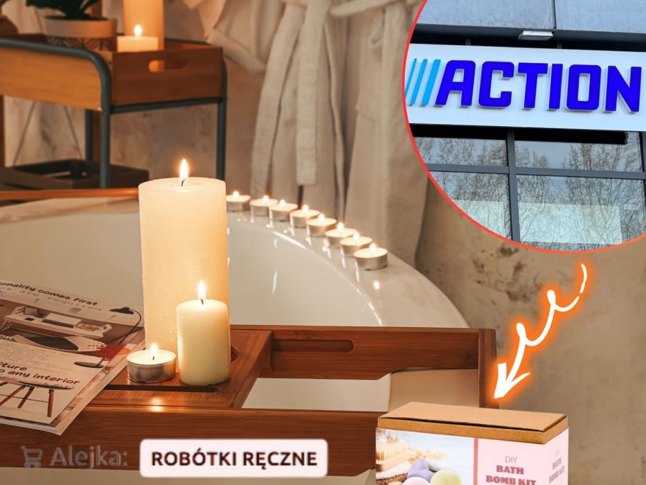 Action DIY kule do kąpieli