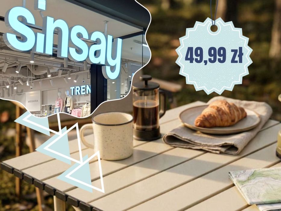 Stolik z Sinsay