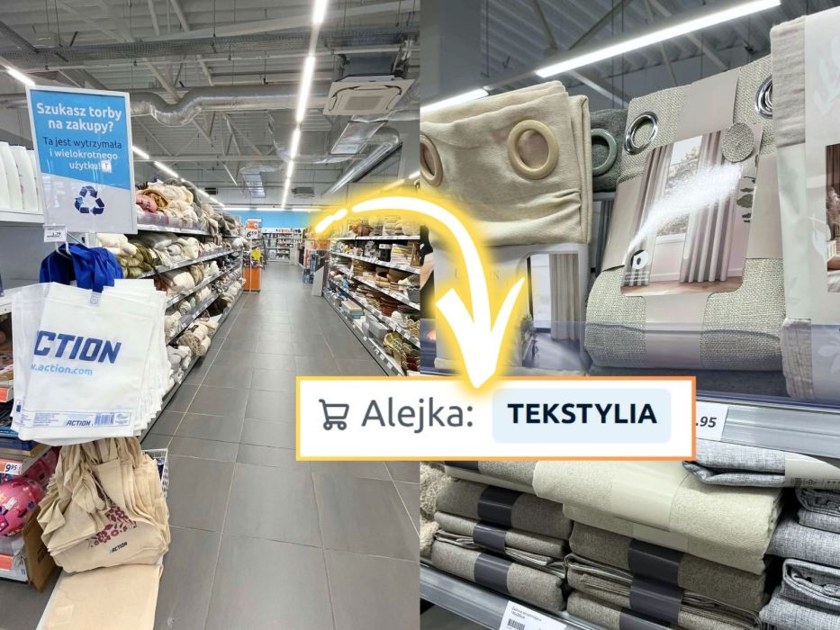 zasłona Action