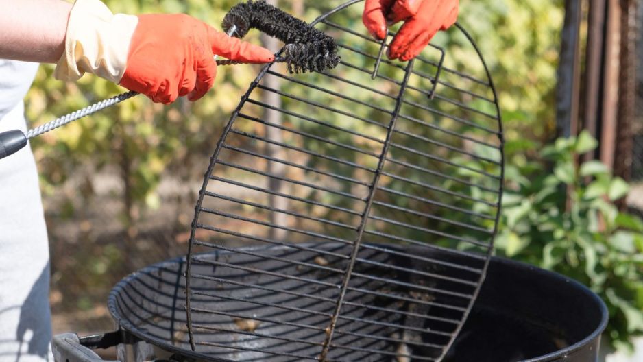 czyszczenie grilla sposób